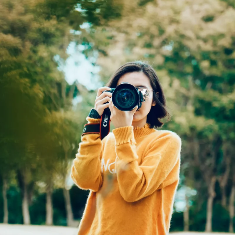 person with a camera