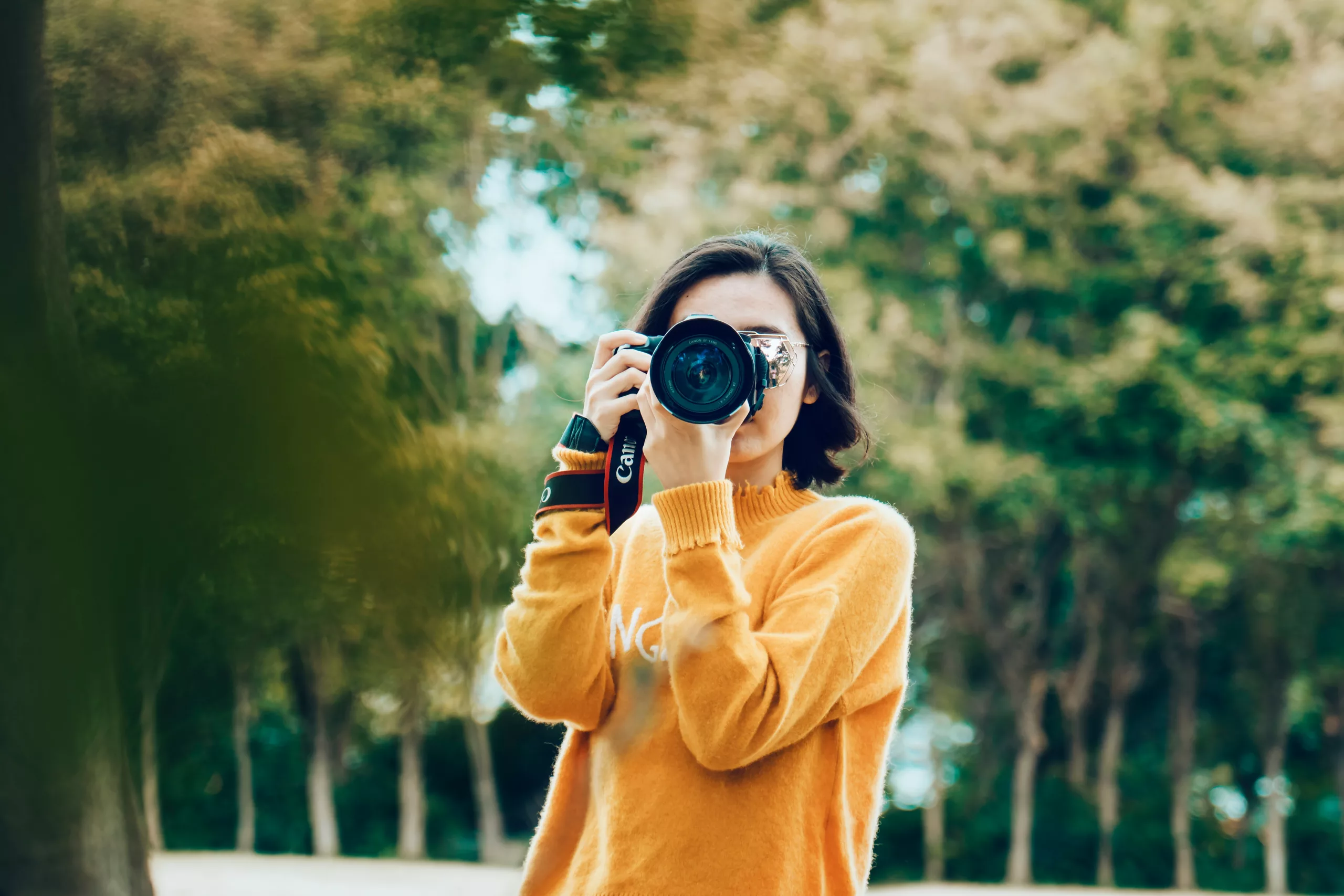 person with a camera
